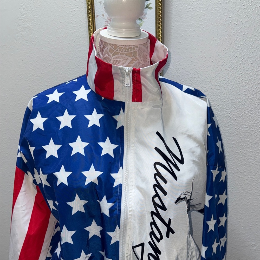 Forever 21 Star Patterned Bomber Jacket - image 2